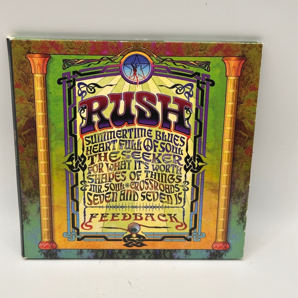 Rush Feedback EP CD 2004 Classic Rock Covers Summertime Blues Digipak NM